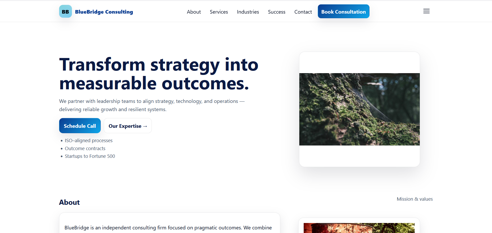 consulting firm